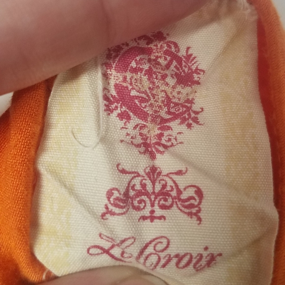 Orange Double Knotted Tshirt - Picture 4 of 5